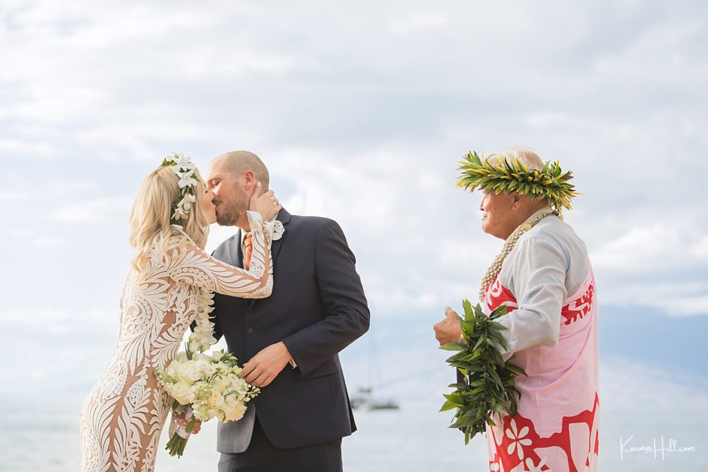 Simple Maui Wedding Ceremony with Richardo