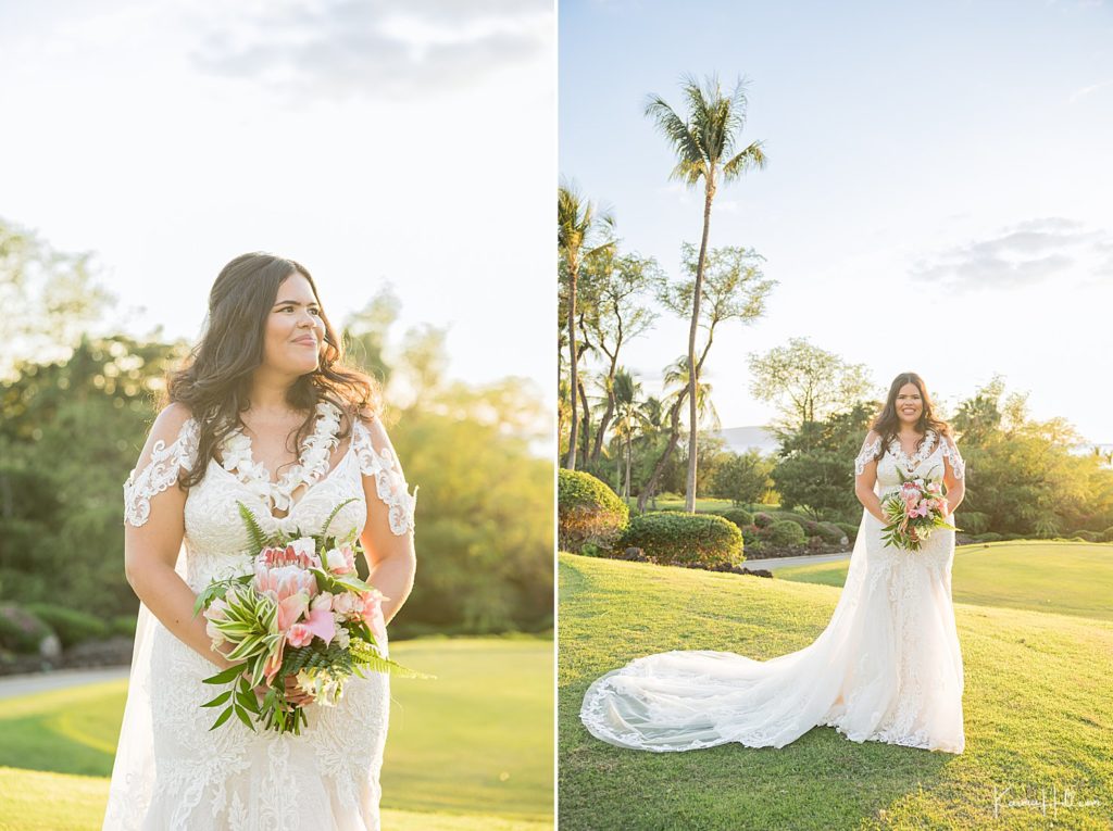 Hawaii Destination Wedding bride