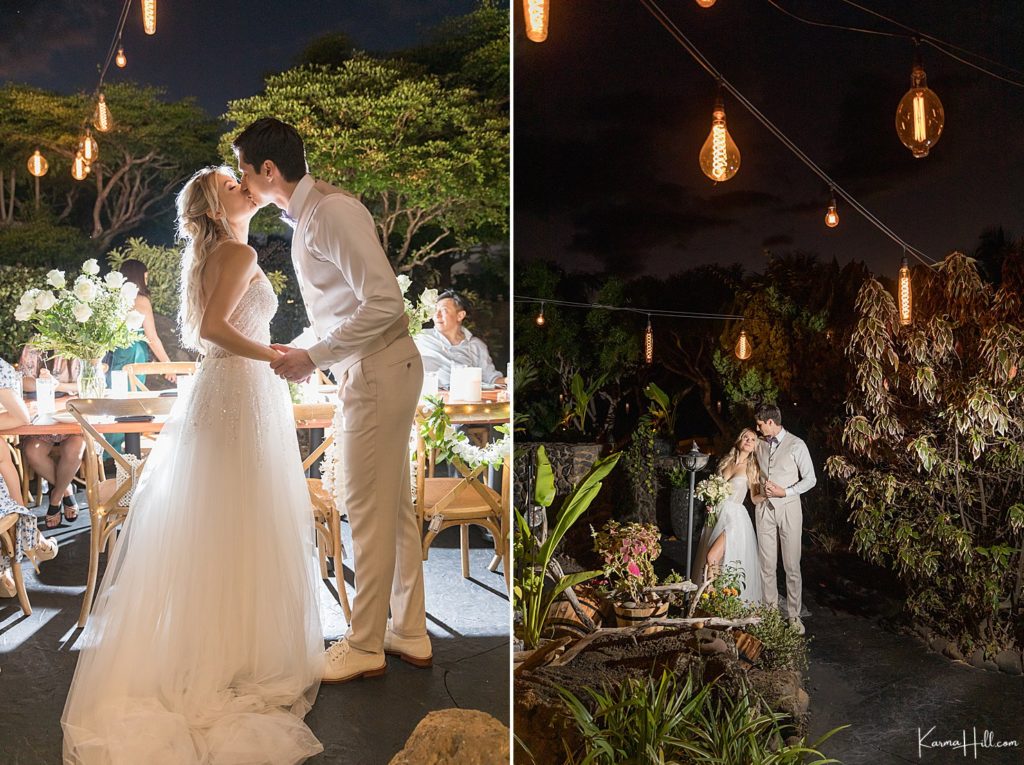 Wedding in Maui - reception photography