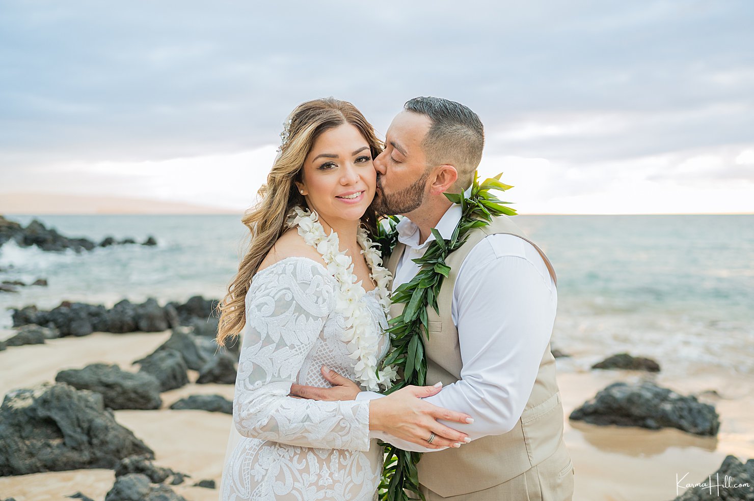Photography and coordination for Vow Renewal in Maui