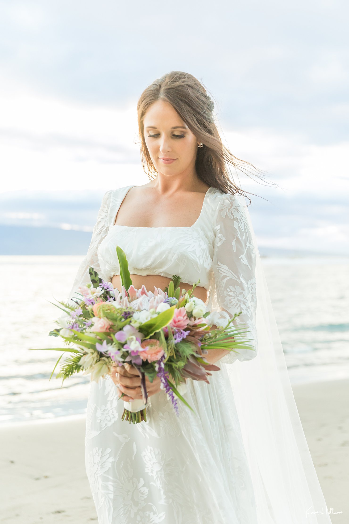 Maui Wedding Coordinator - bridal portrait