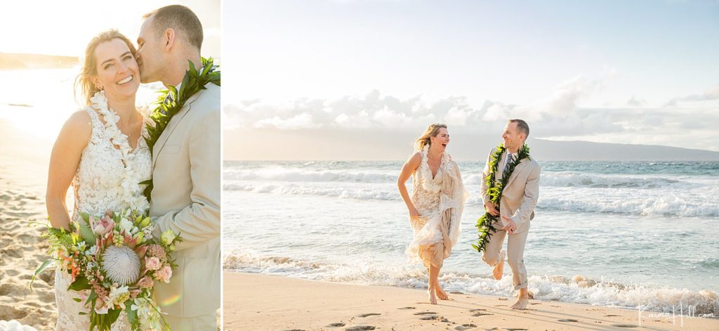 beach wedding bliss in Maui, Hawaii