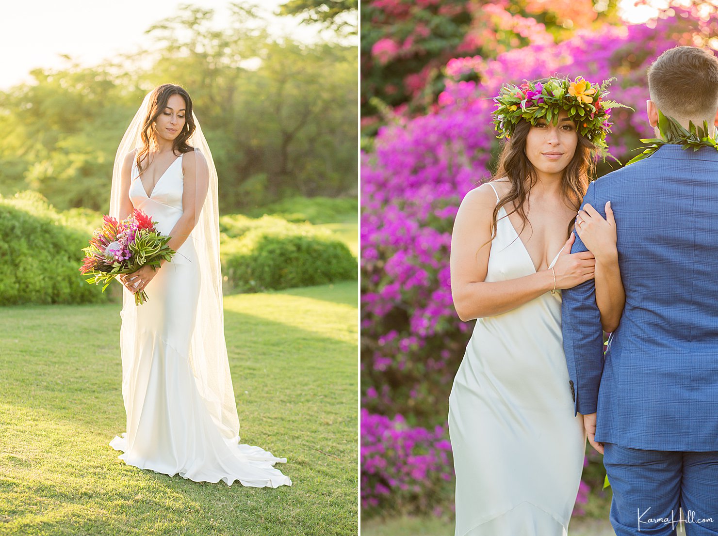 Top 5 Maui Beach Wedding Dress Styles - Tropical Inspiration