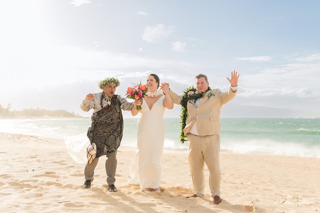 ceremony on beach