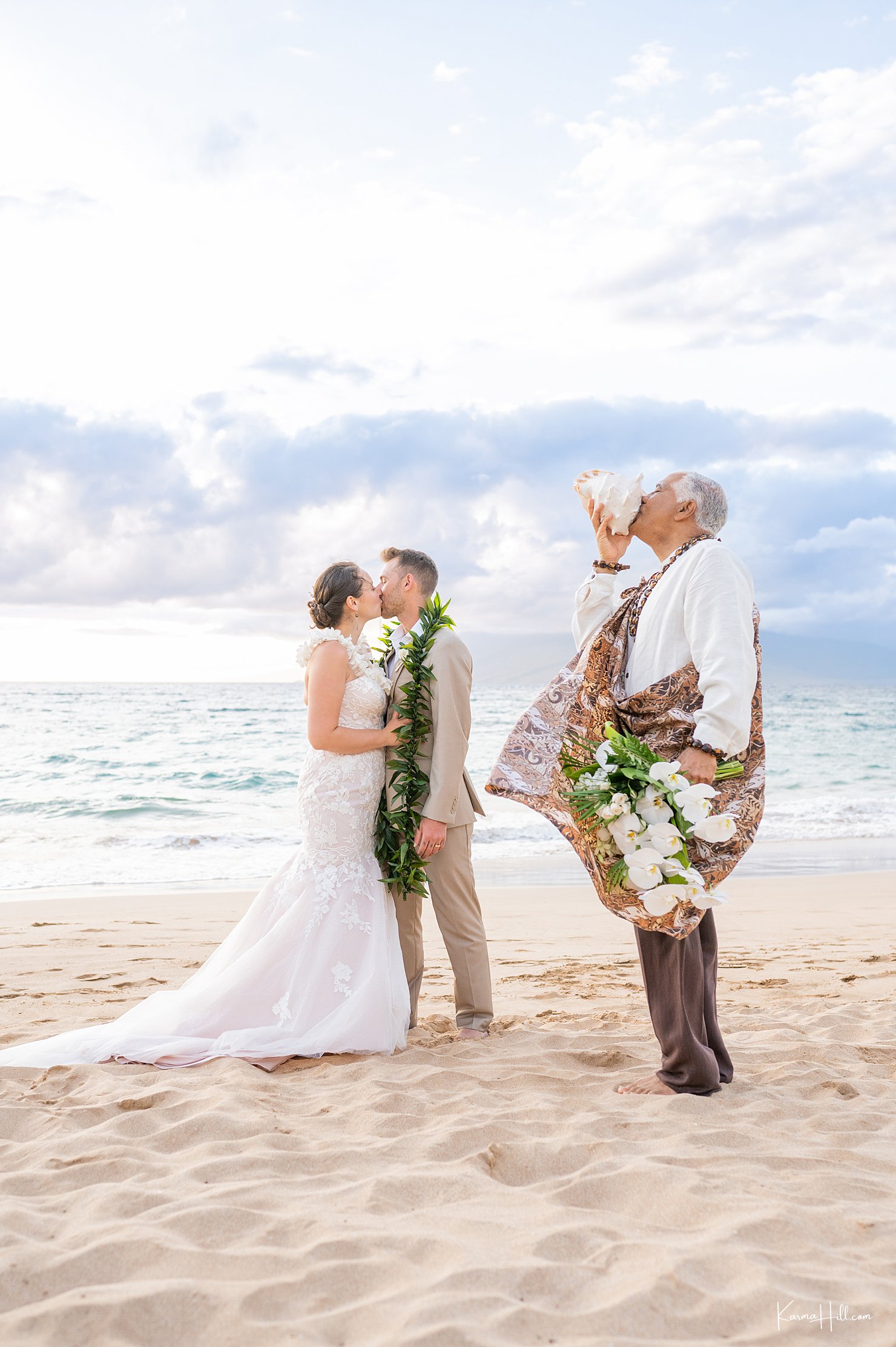 Maui Destination Wedding on the beach