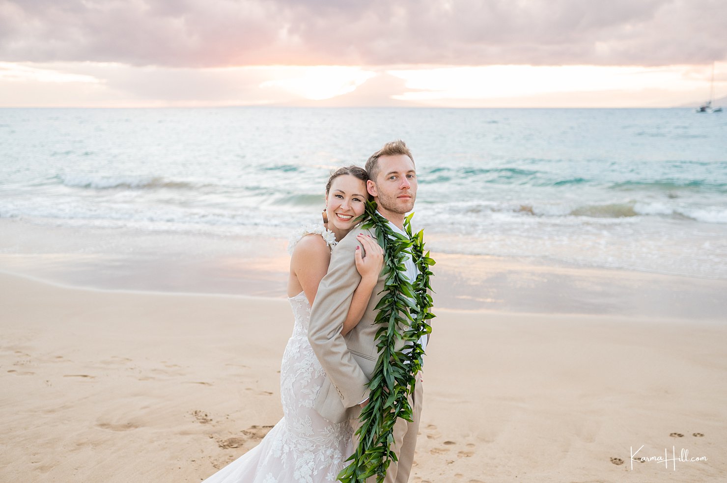 Maui Destination Wedding with Simple Maui Wedding and Karma Hill Photography