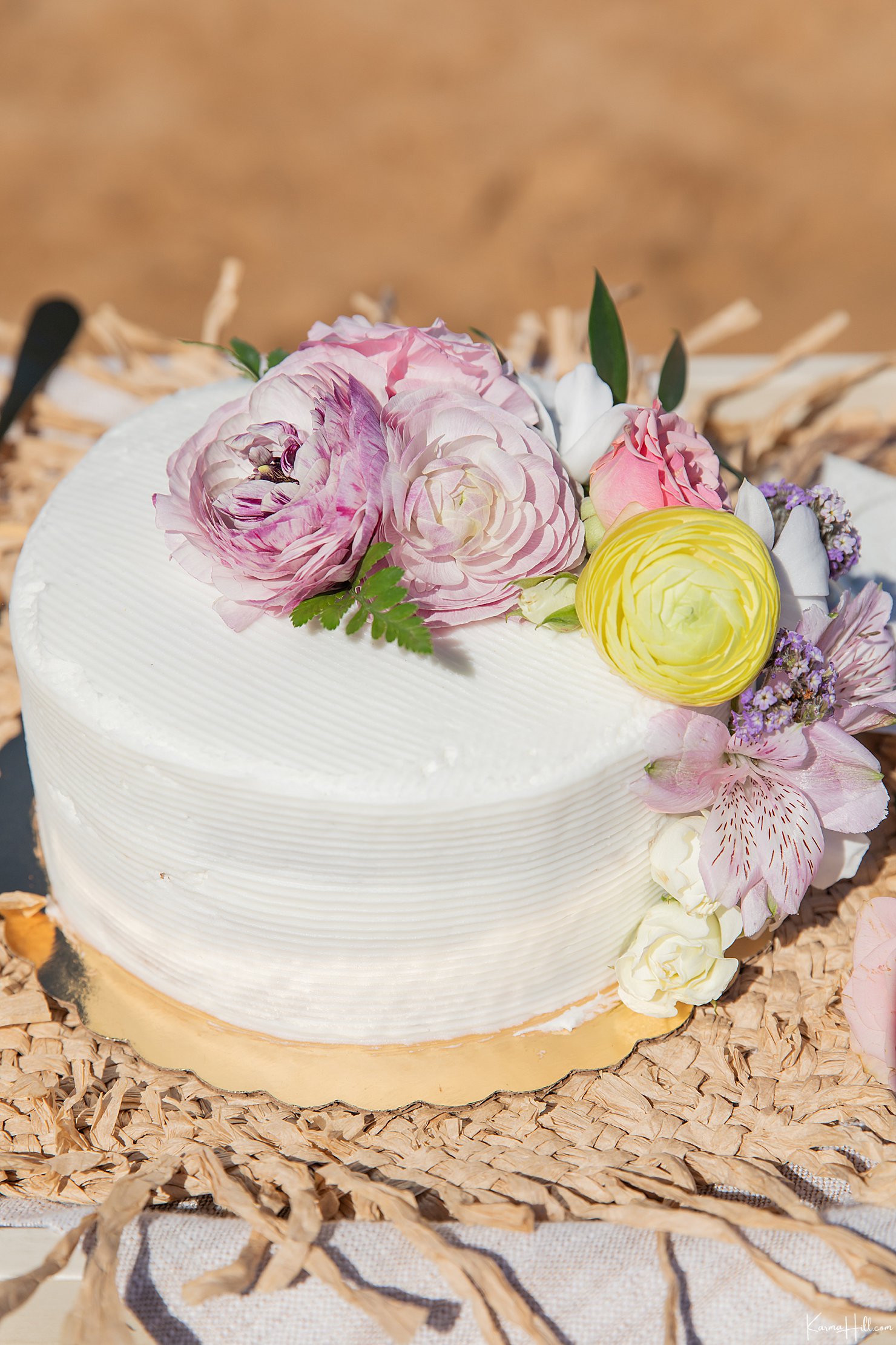 Wedding Cake in Maui