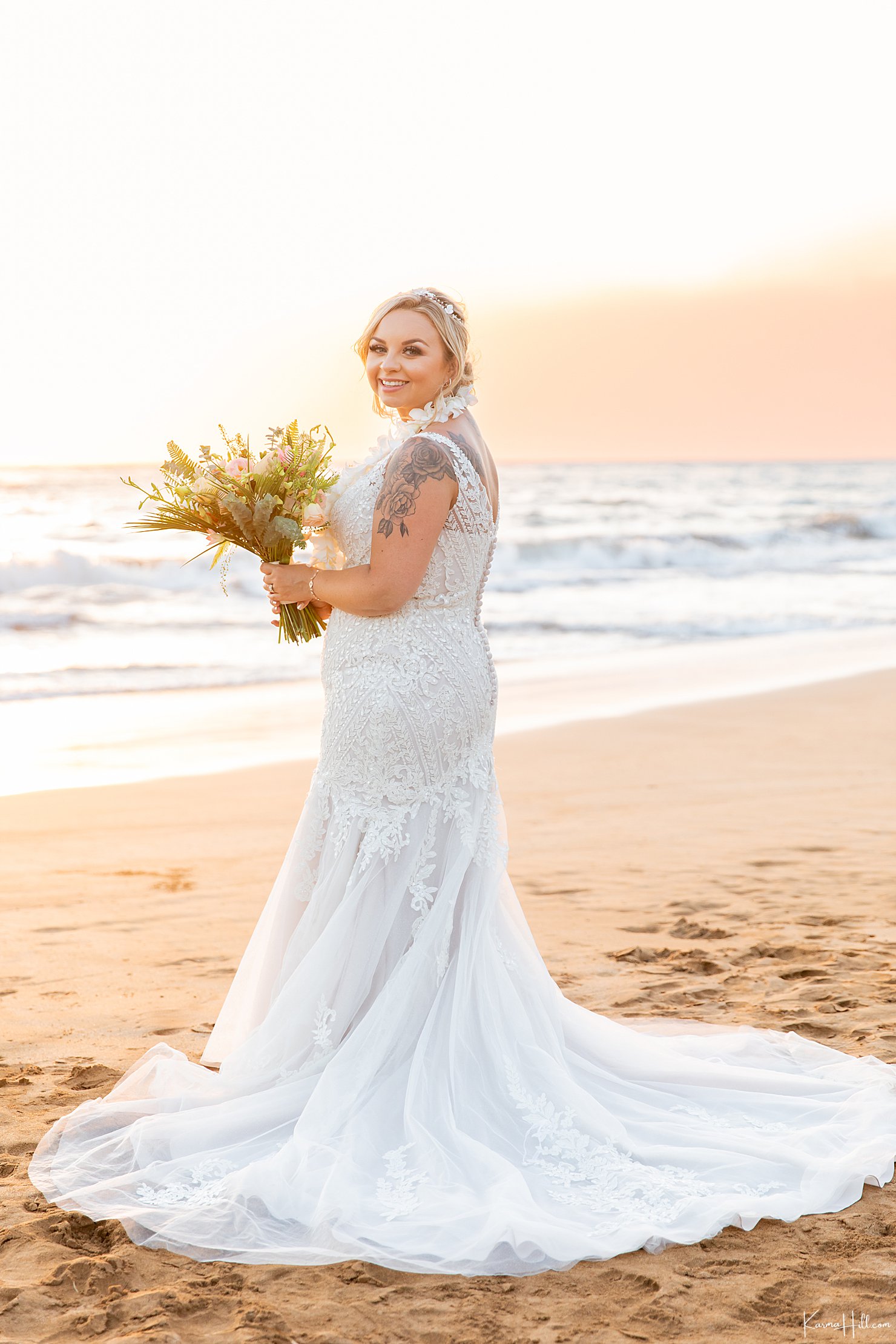 beach bride 