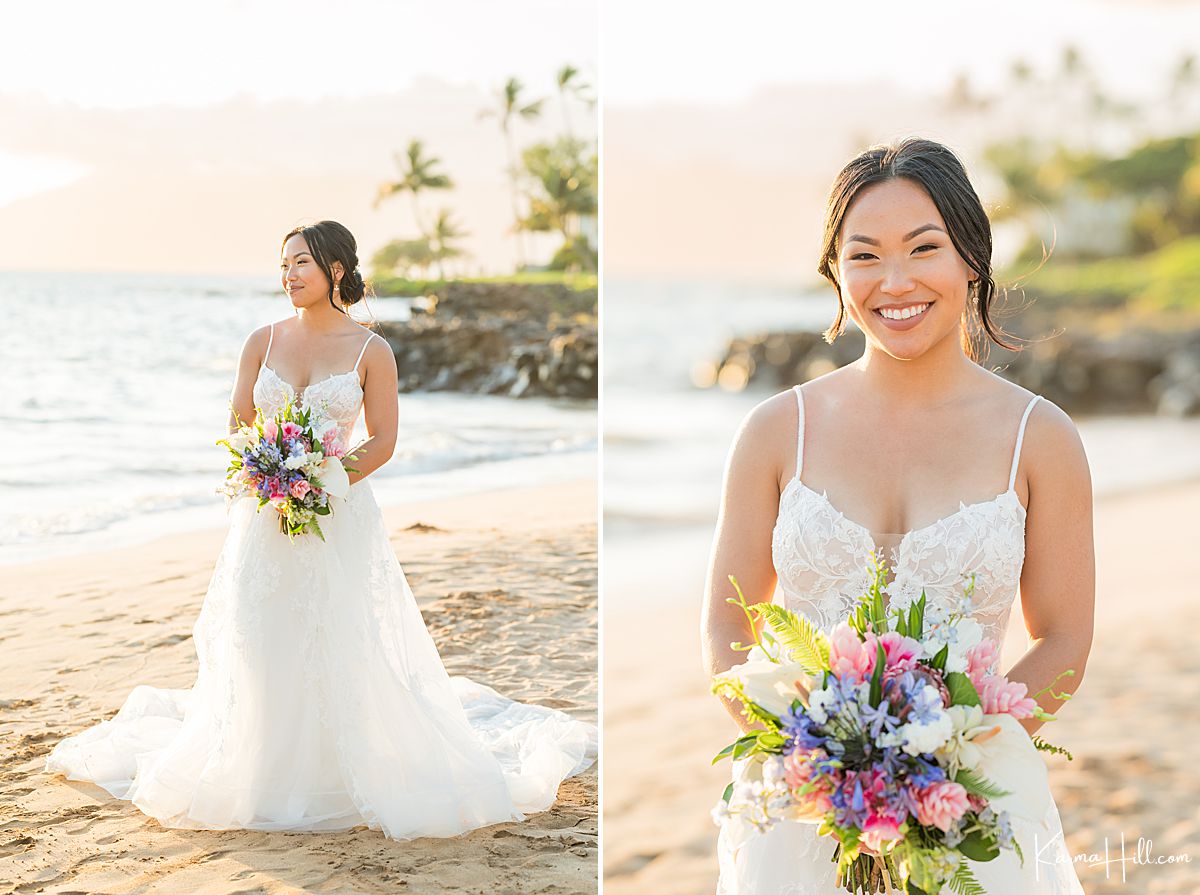 bride in hawaii 