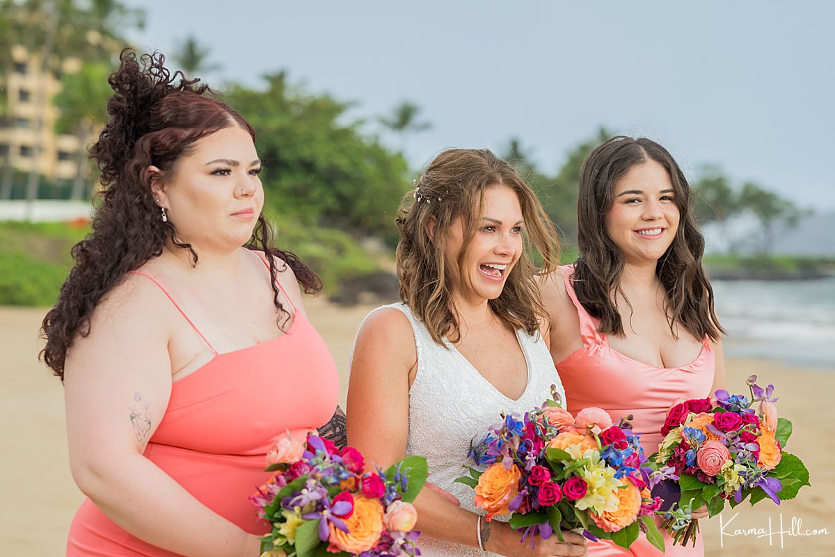 Maui Wedding at Polo beach