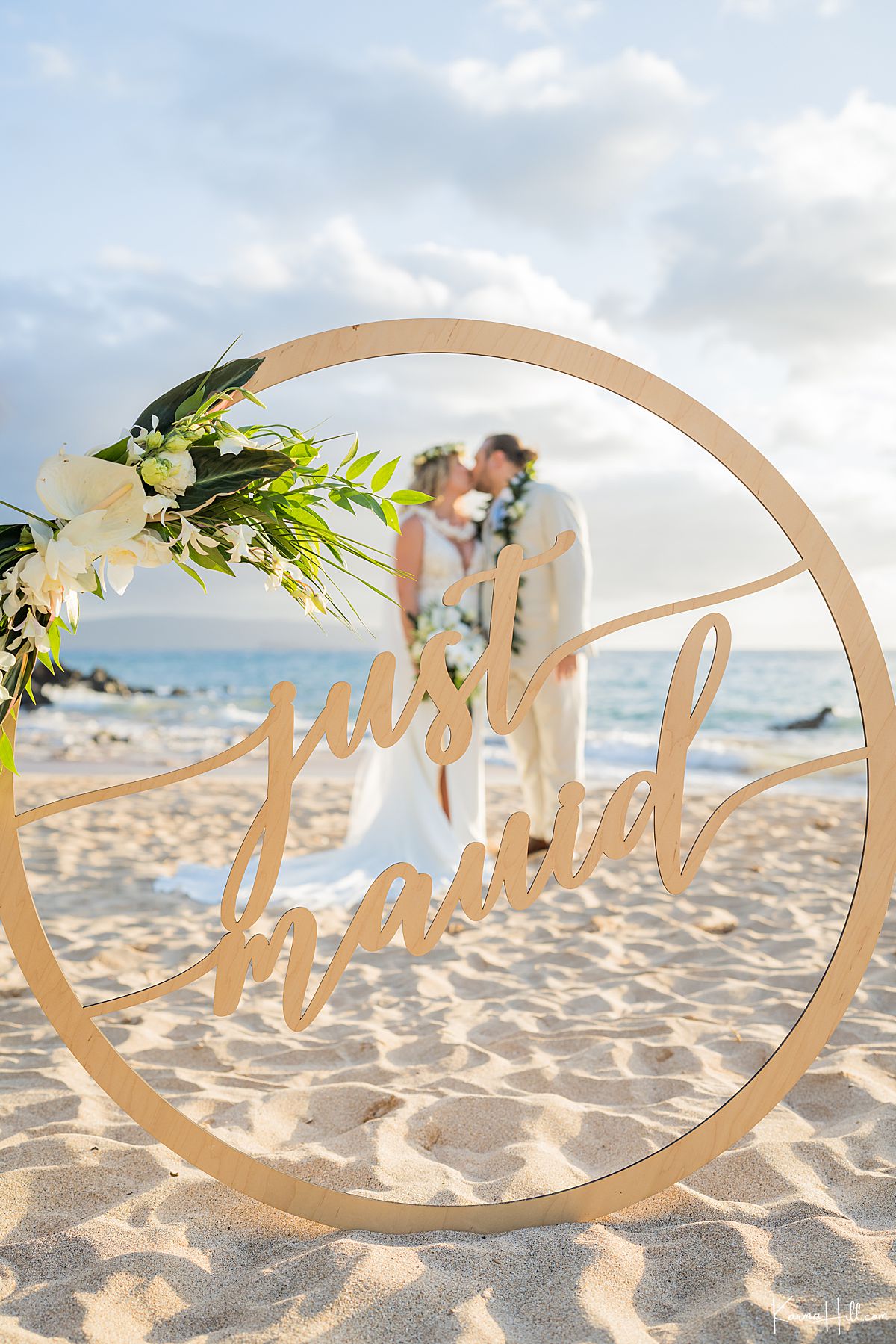 maui beach wedding 