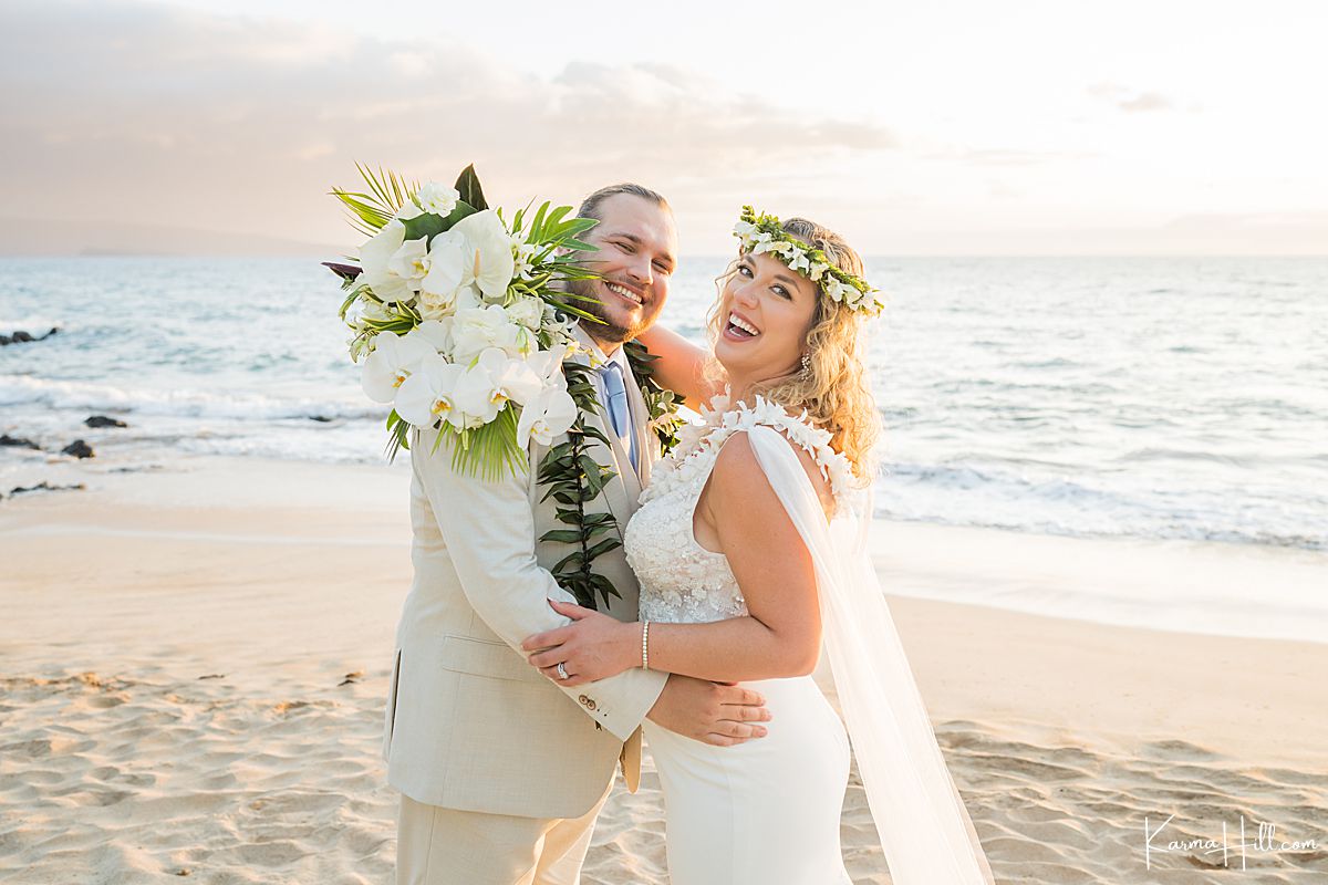 maui beach wedding 