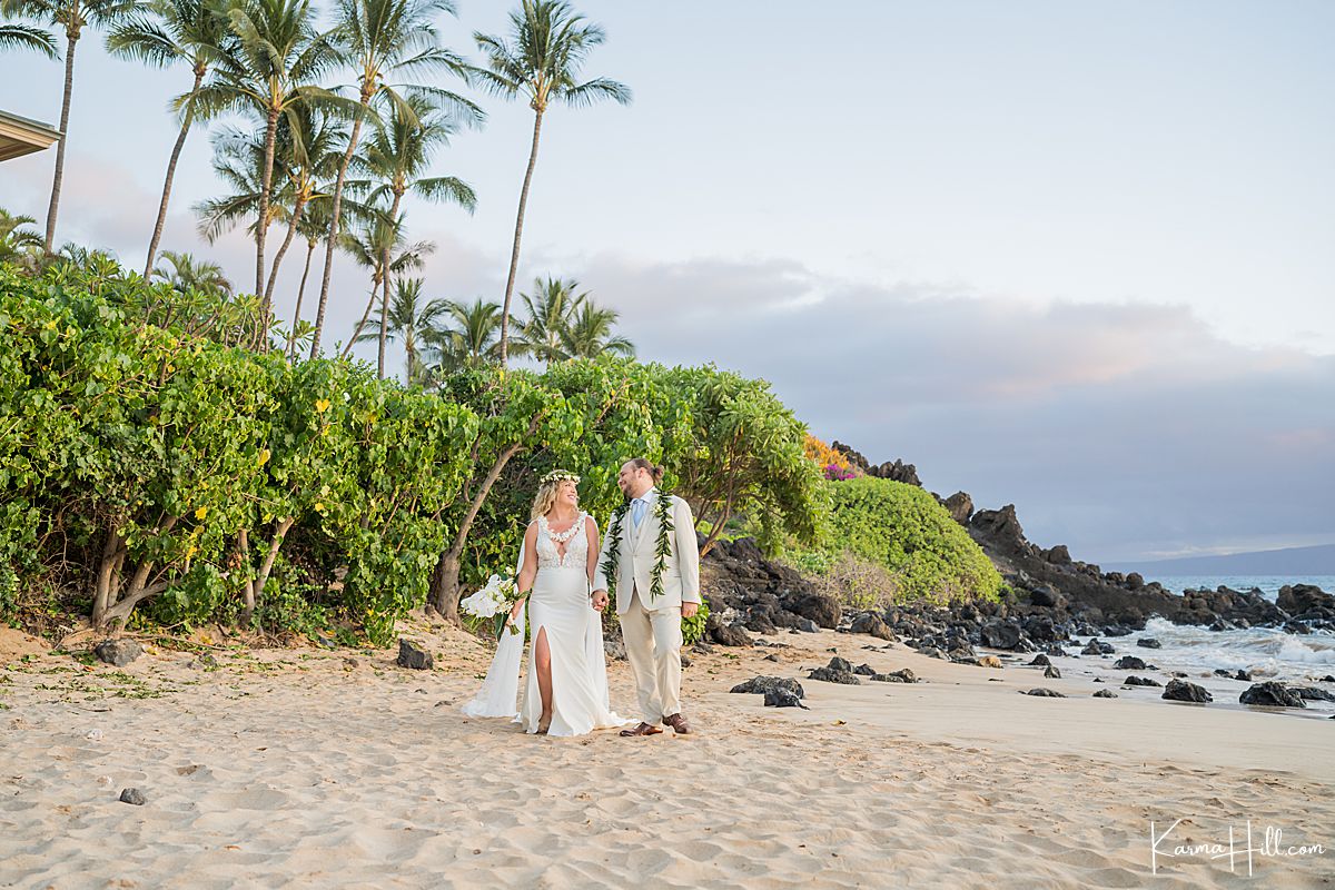 maui beach wedding 