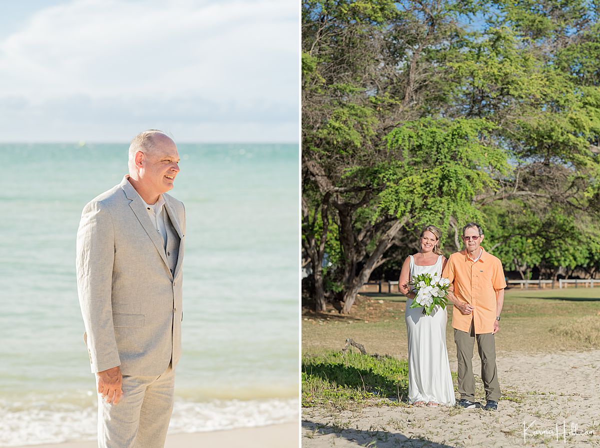 maui beach wedding 