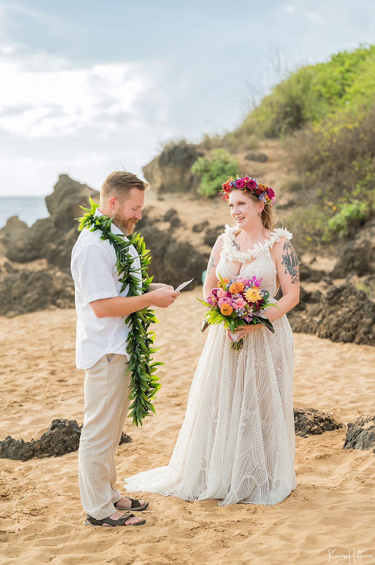 maui beach wedding