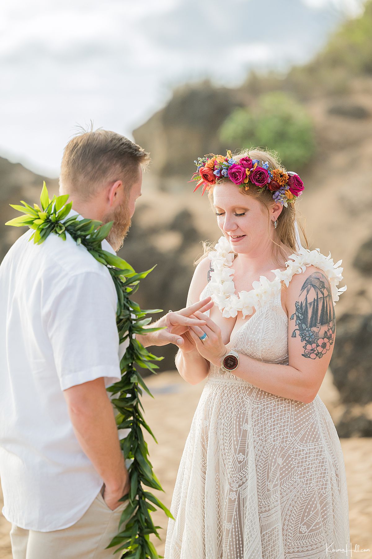 maui beach wedding