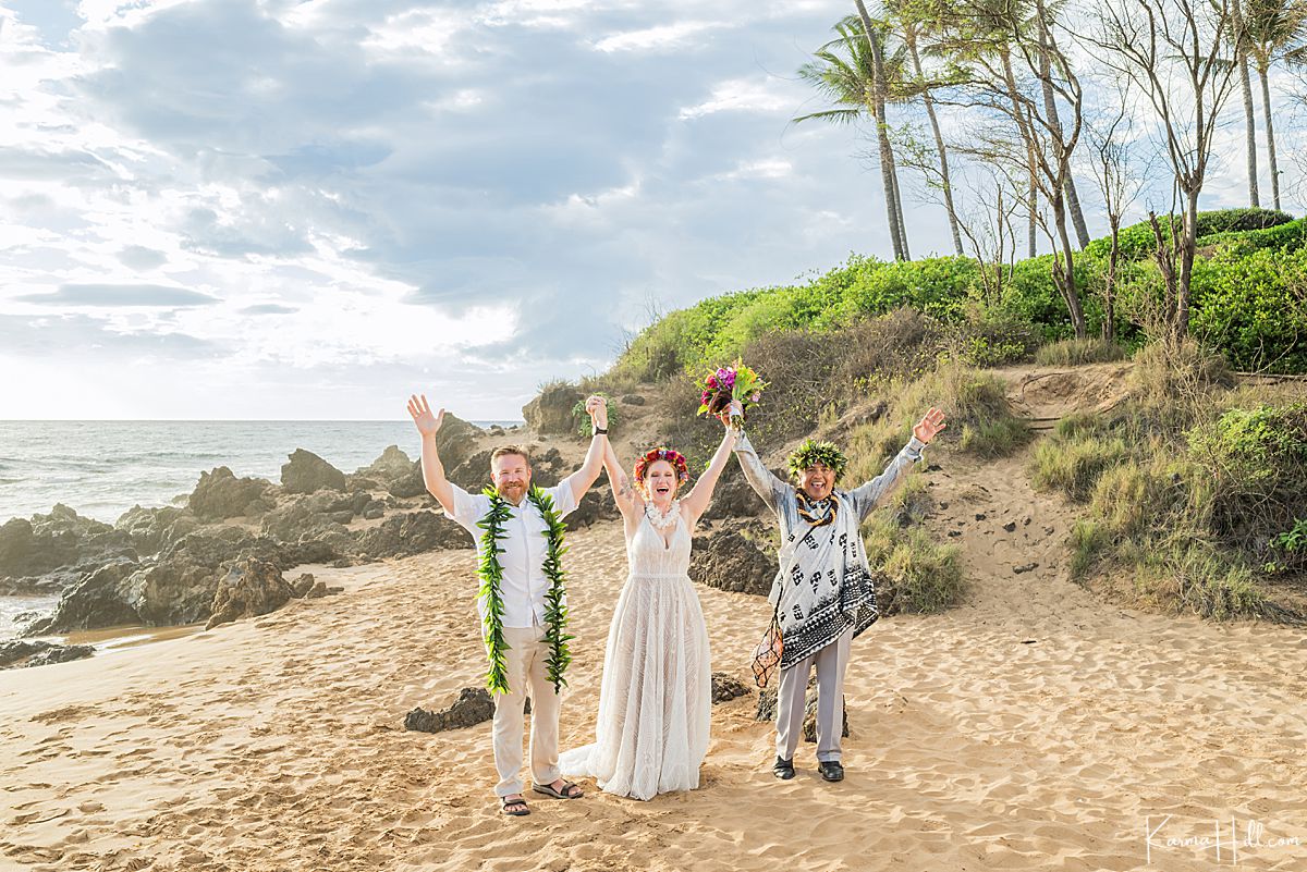 maui beach wedding