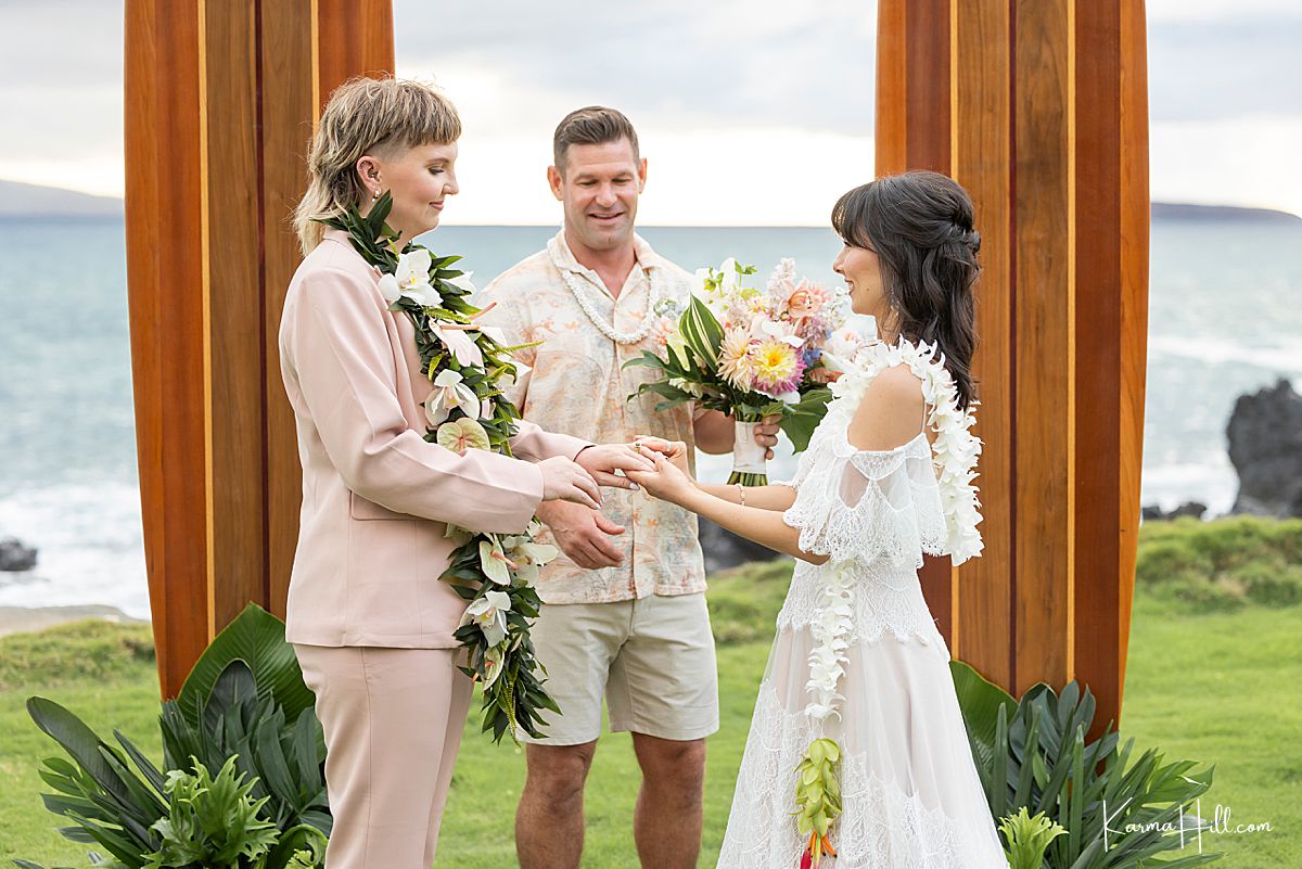 Maui wedding venue ceremony 