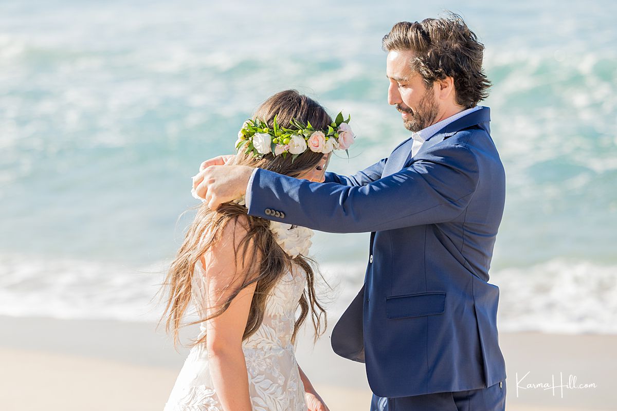 maui beach wedding 