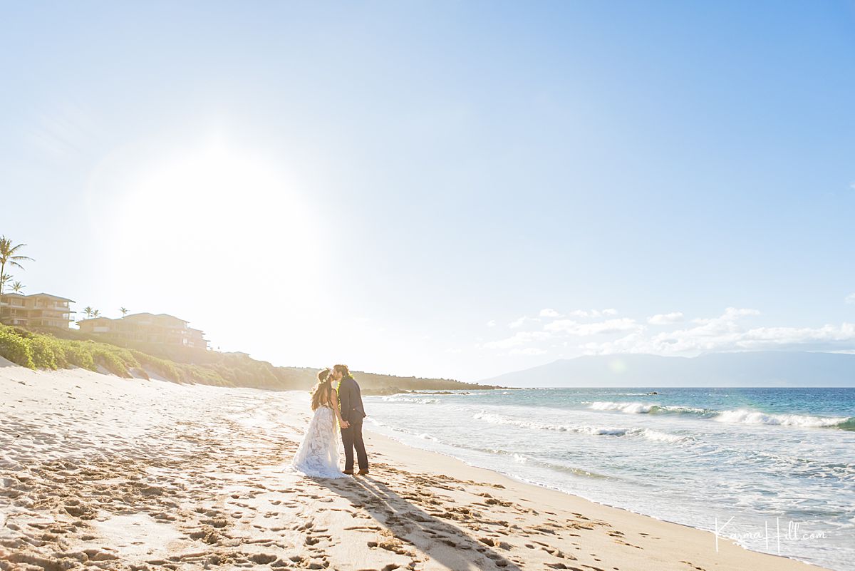 maui beach wedding 