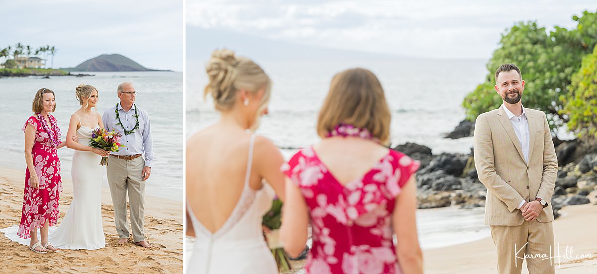 maui beach wedding 