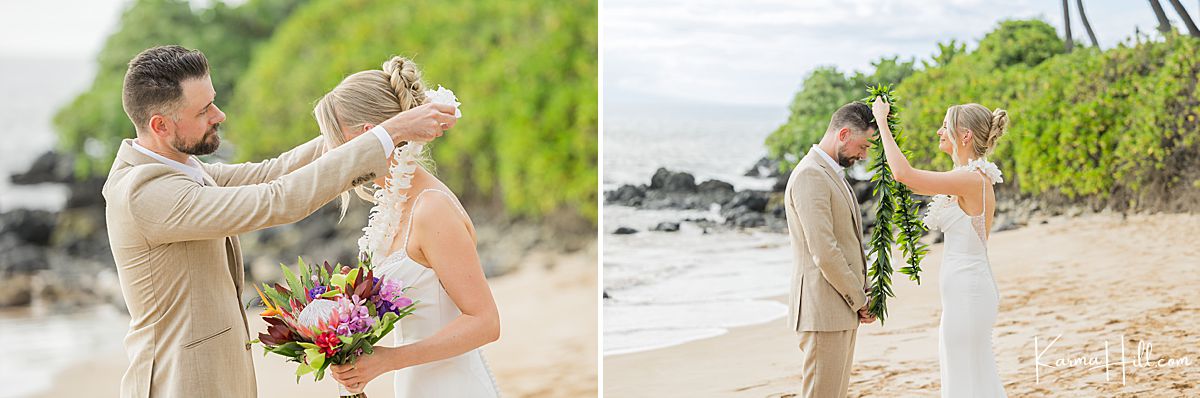 maui beach wedding 