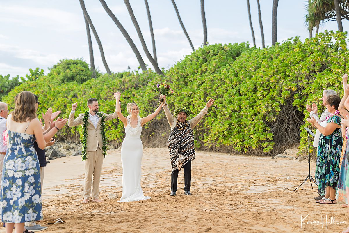 maui beach wedding 