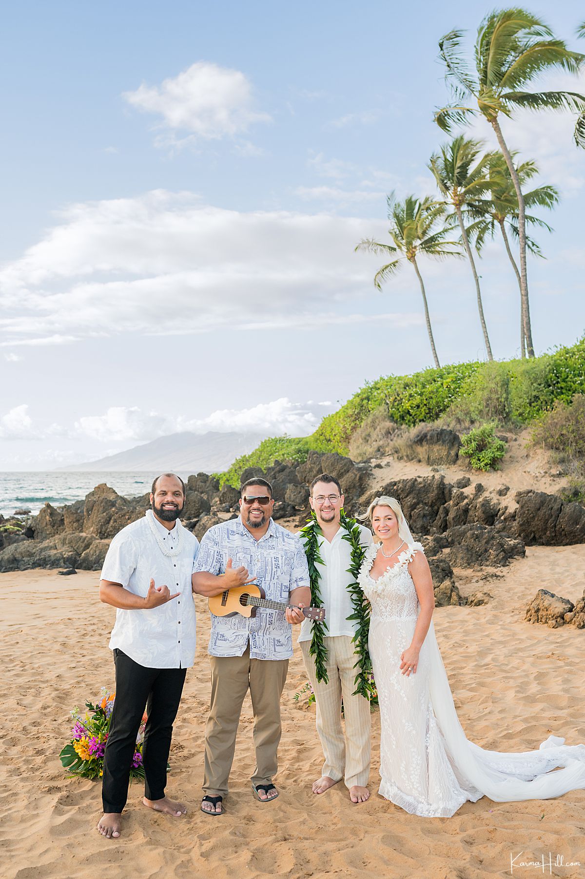 maui beach wedding 