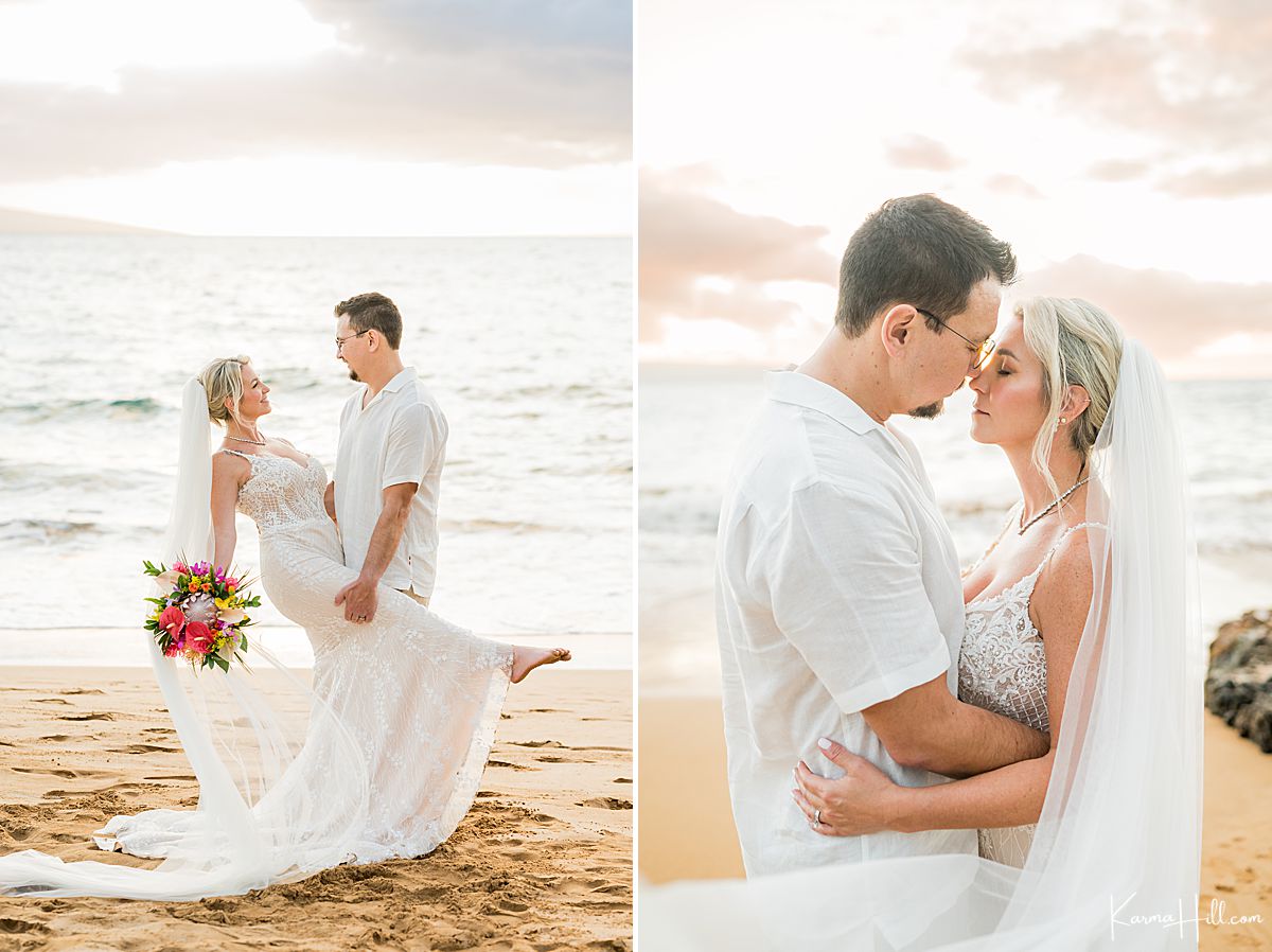 maui beach wedding 