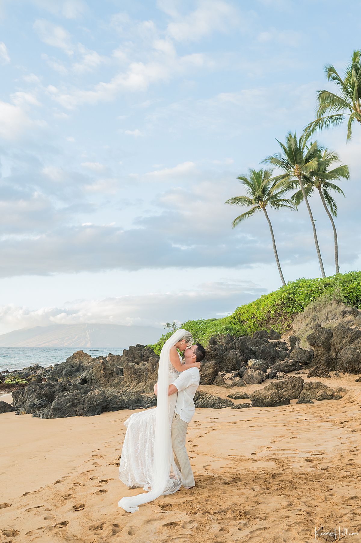 maui beach wedding 