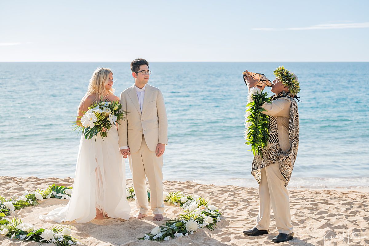 maui beach wedding 