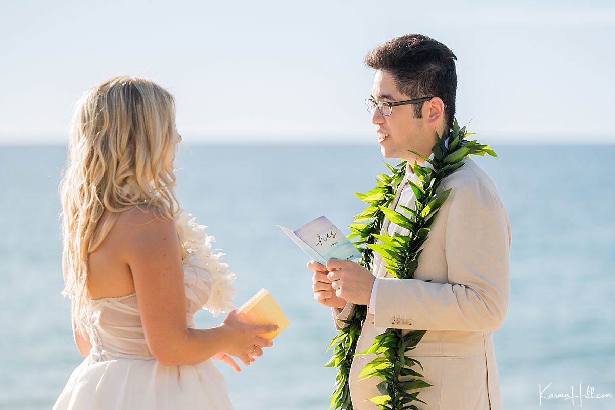 maui beach wedding 