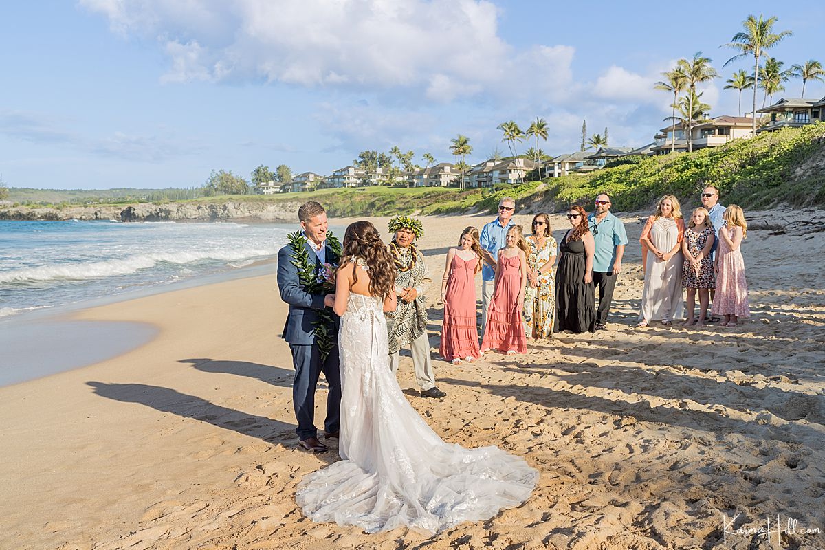 maui beach wedding 