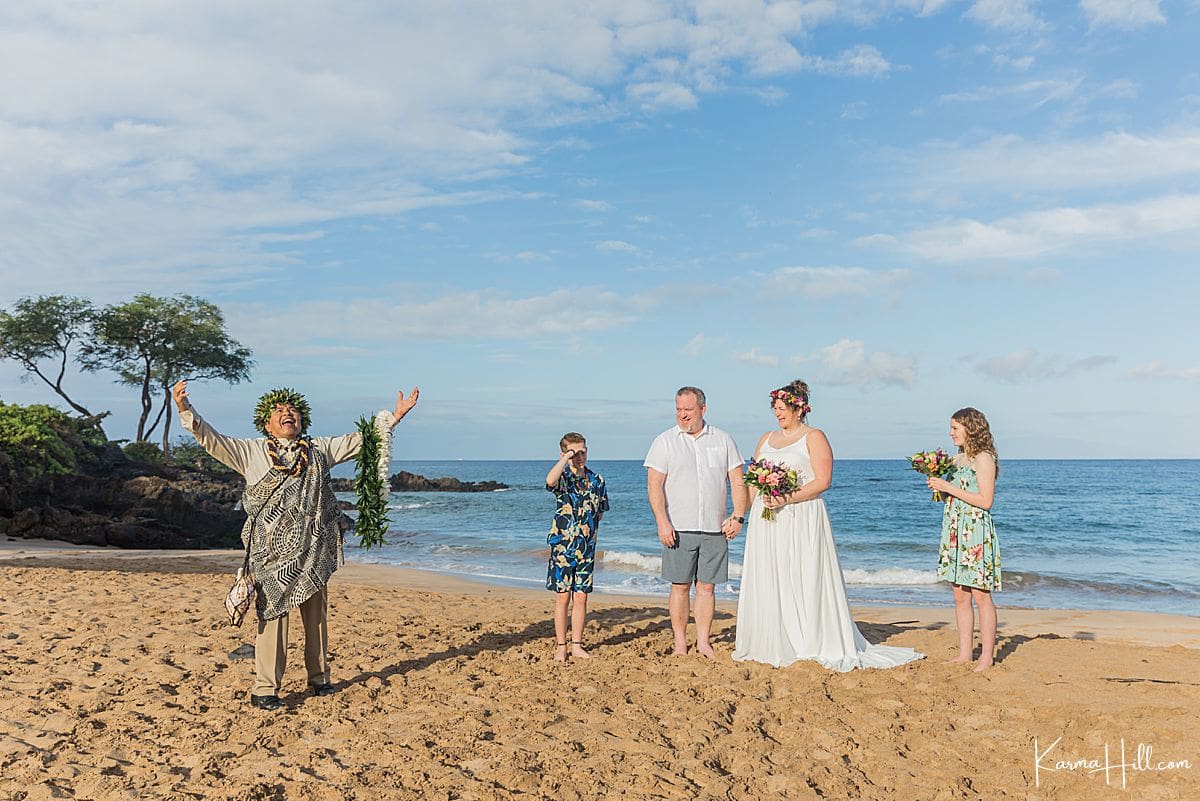 maui beach wedding 