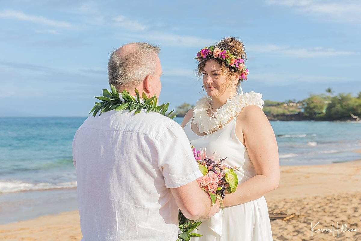 maui beach wedding 