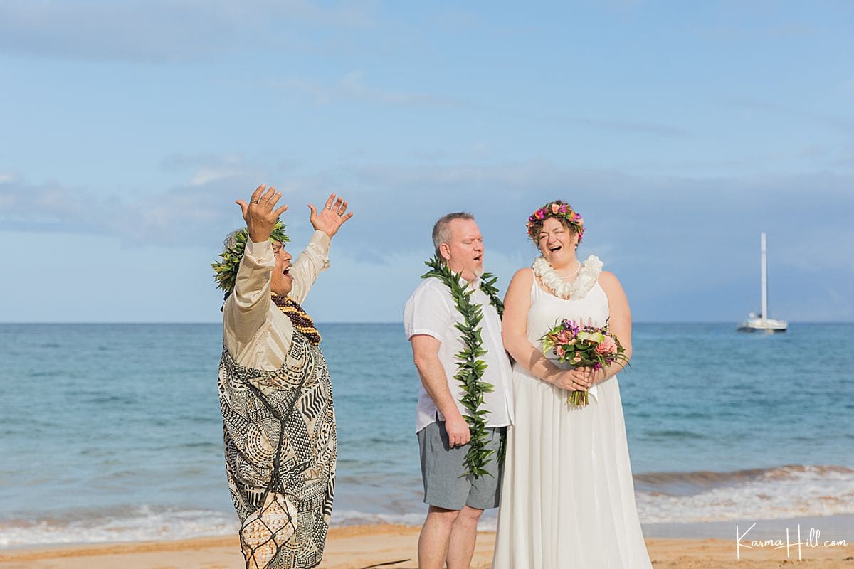 maui beach wedding 