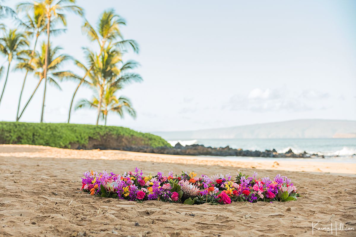 maui beach wedding 