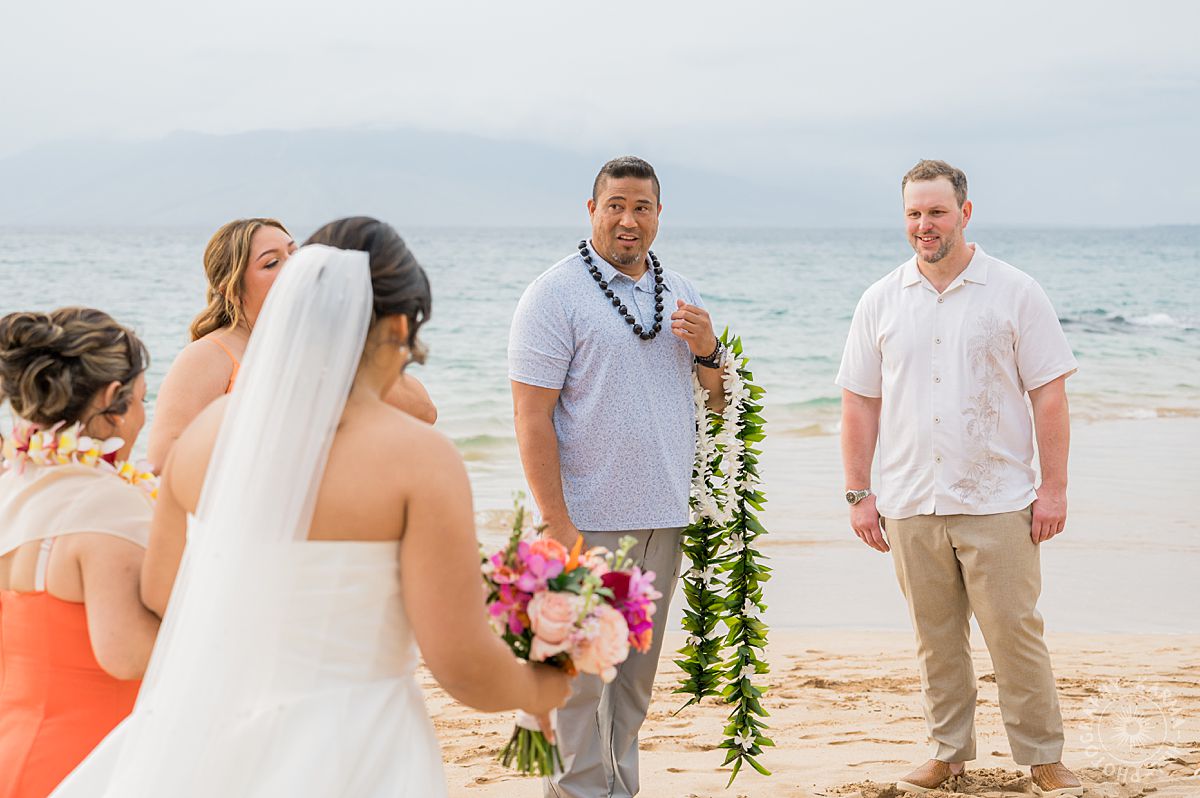 Maui beach wedding
