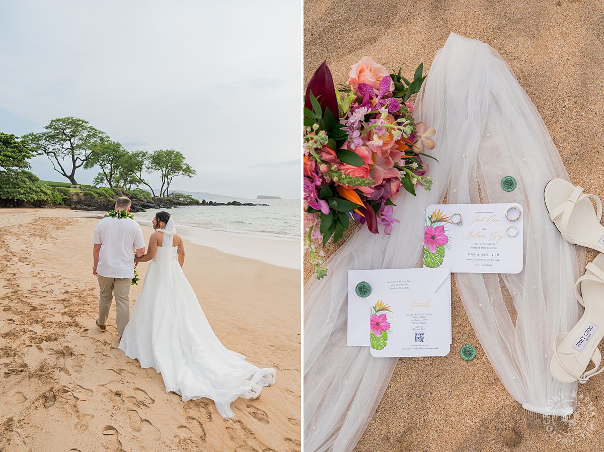 Maui beach wedding