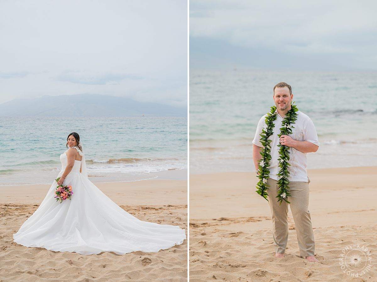 Maui beach wedding