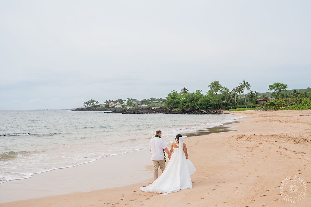 Maui beach wedding