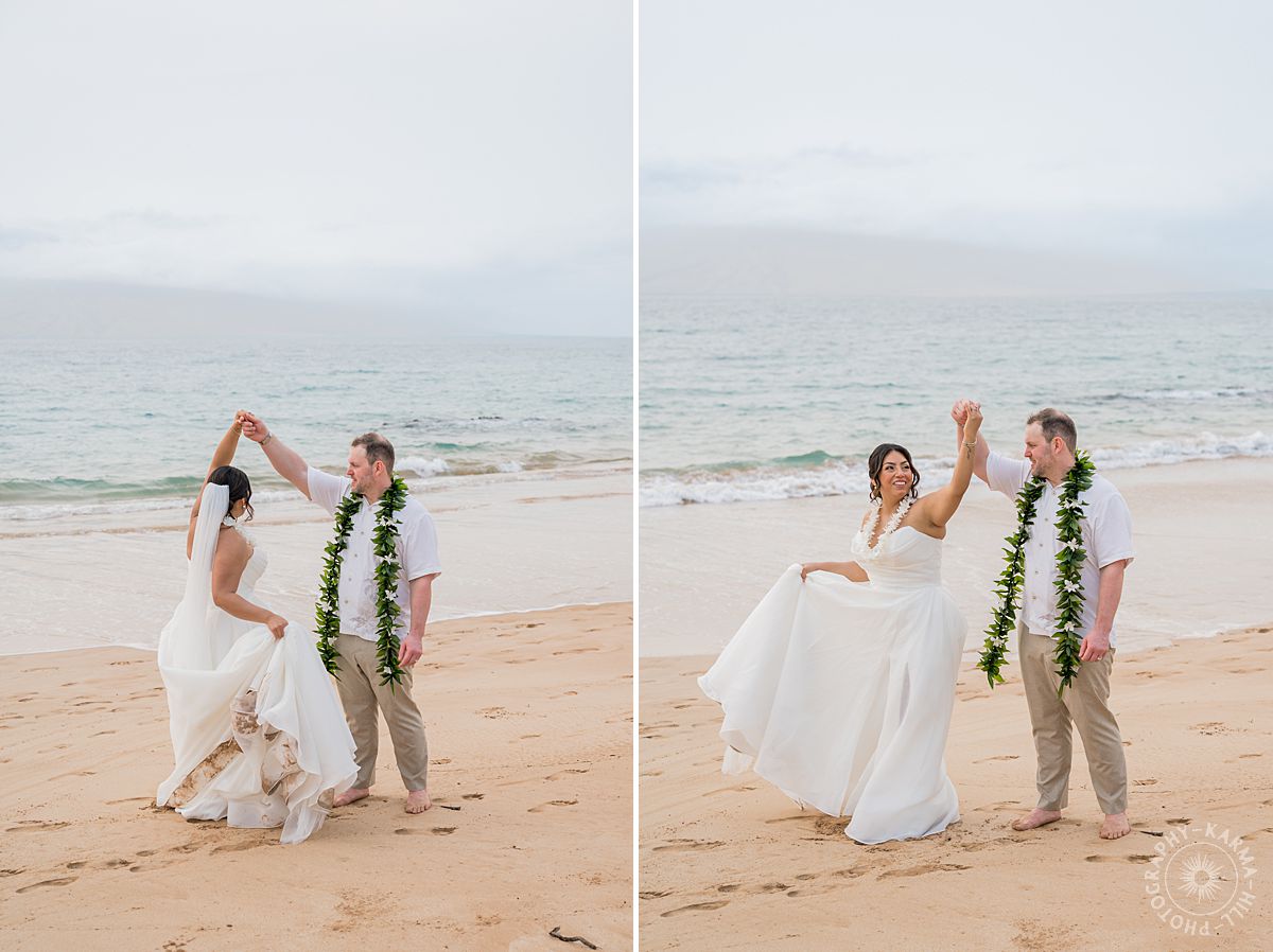 Maui beach wedding