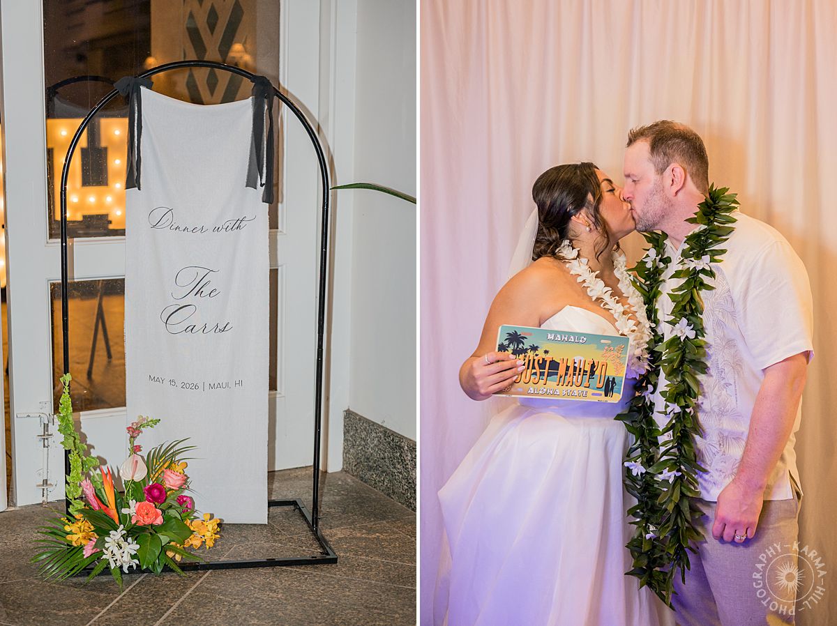 Maui beach wedding