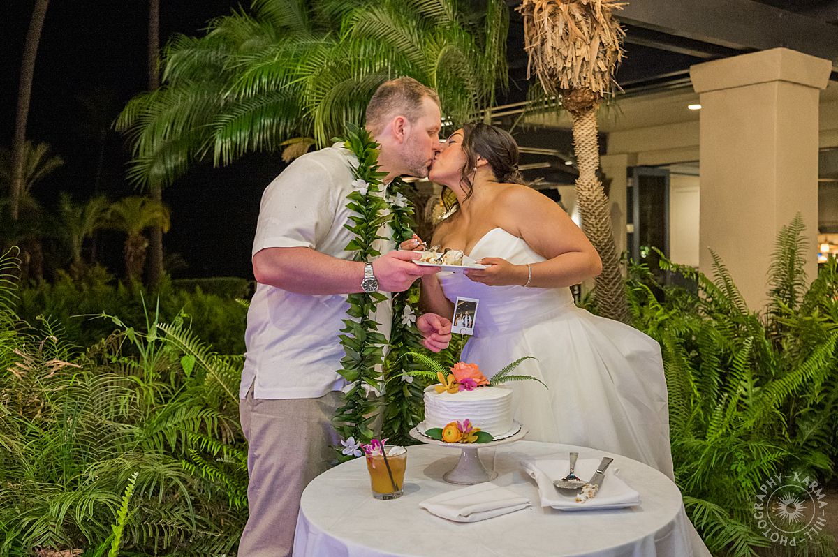 Maui beach wedding