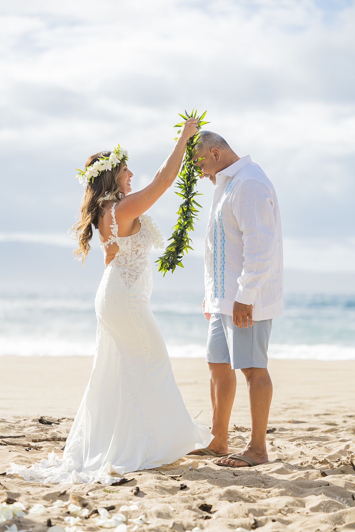 Maui beach wedding