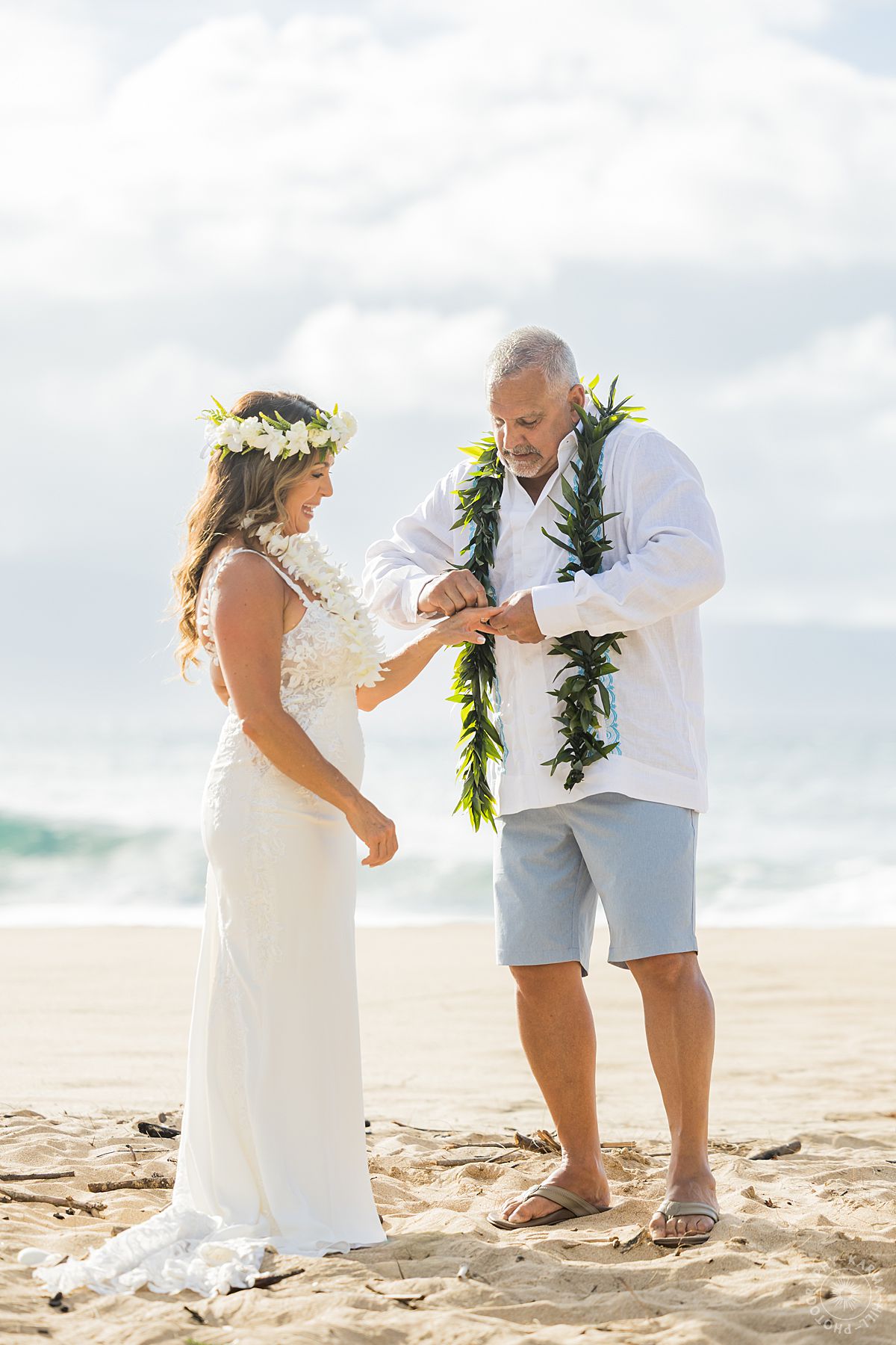 Maui beach wedding