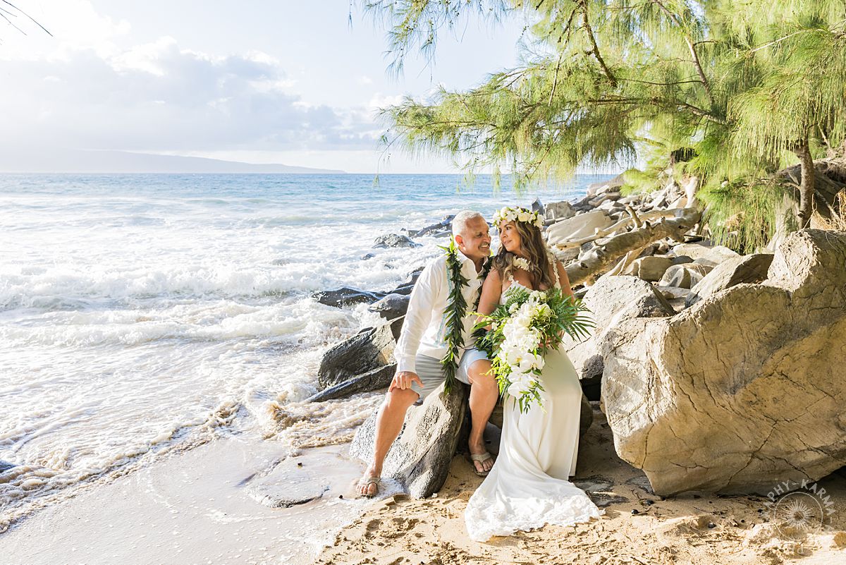 Maui beach wedding