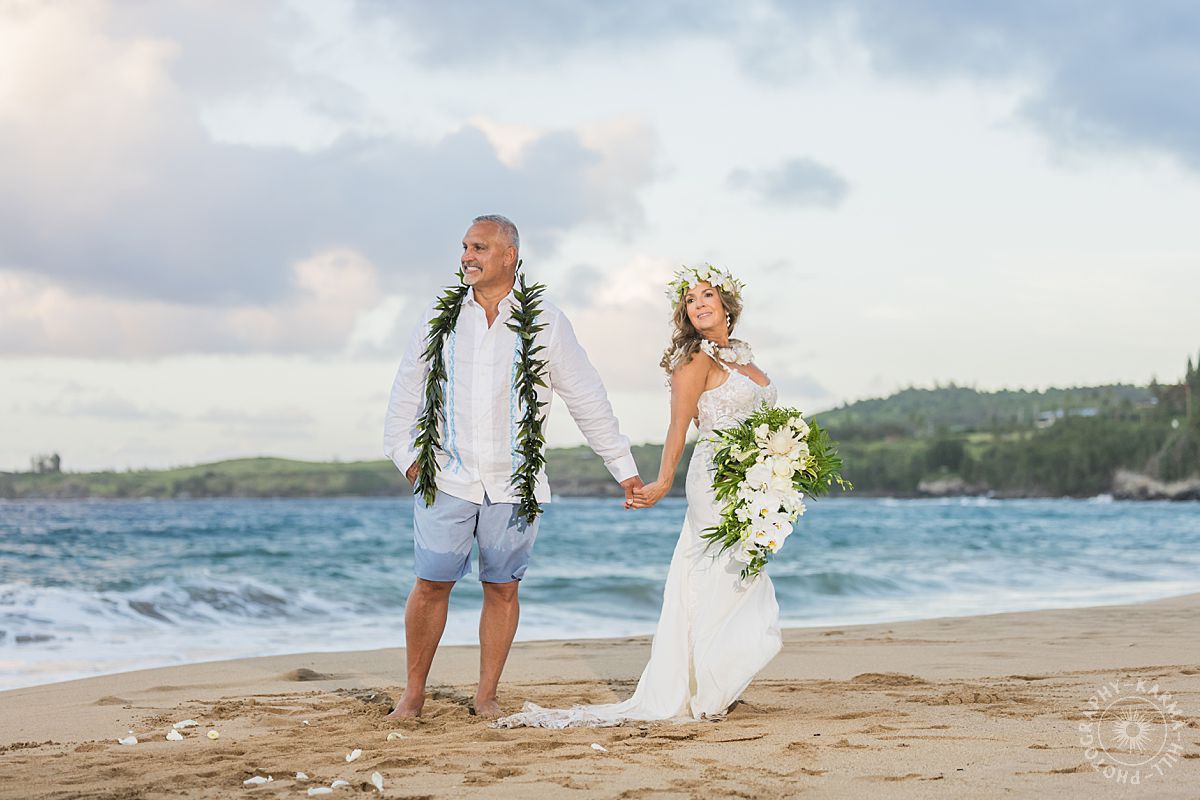 Maui beach wedding