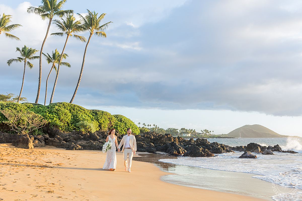 Maui elopement location South Side beach