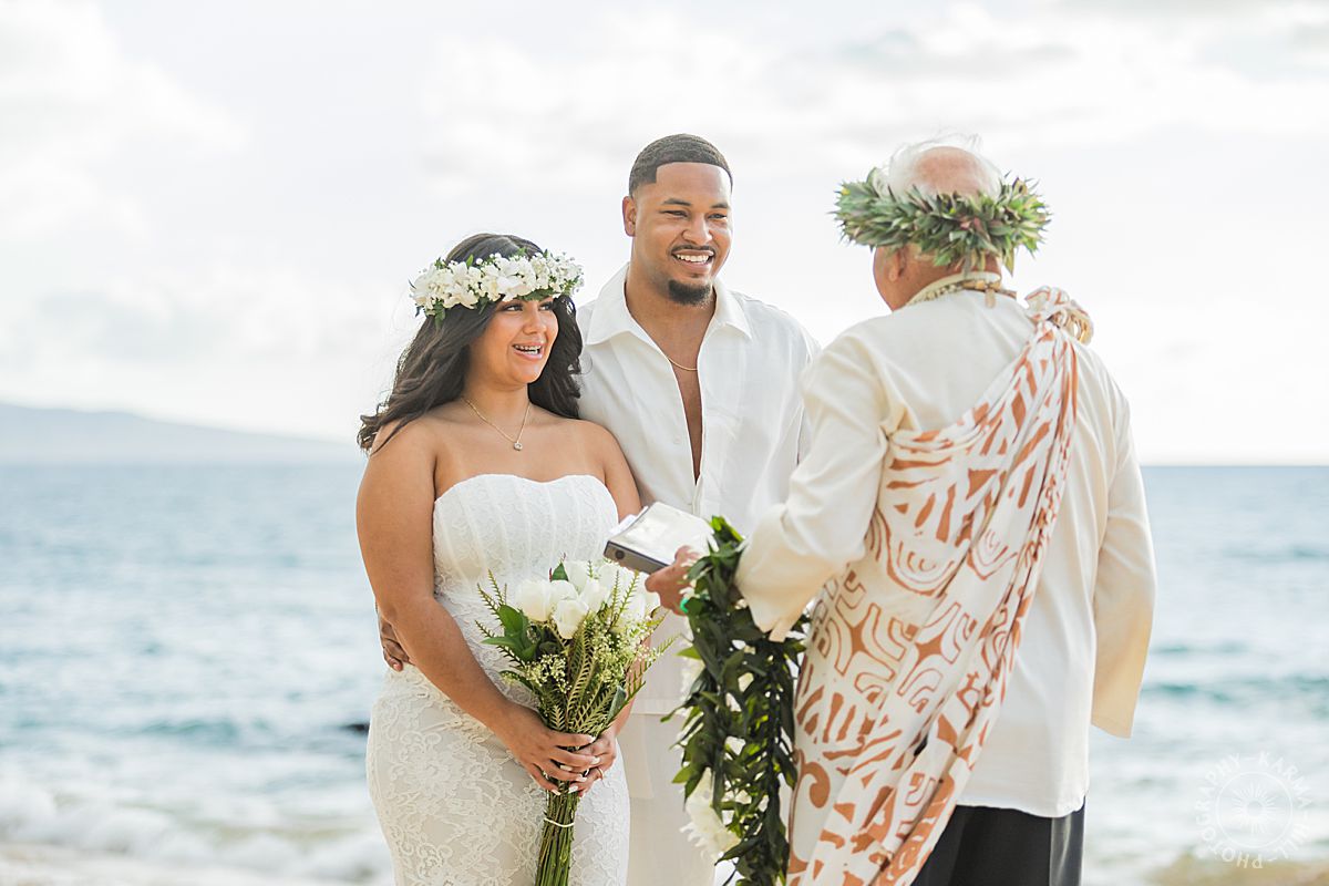 Maui beach wedding